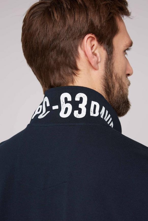 Basic Pikee-Polo mit Logo-Stickerei