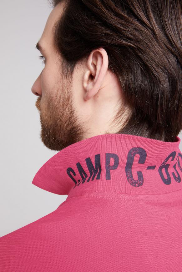 Basic Pikee-Polo mit Logo-Stickerei