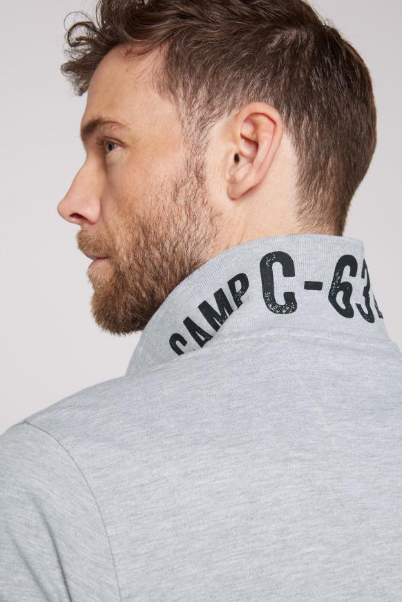 Basic Pikee-Polo mit Logo-Stickerei