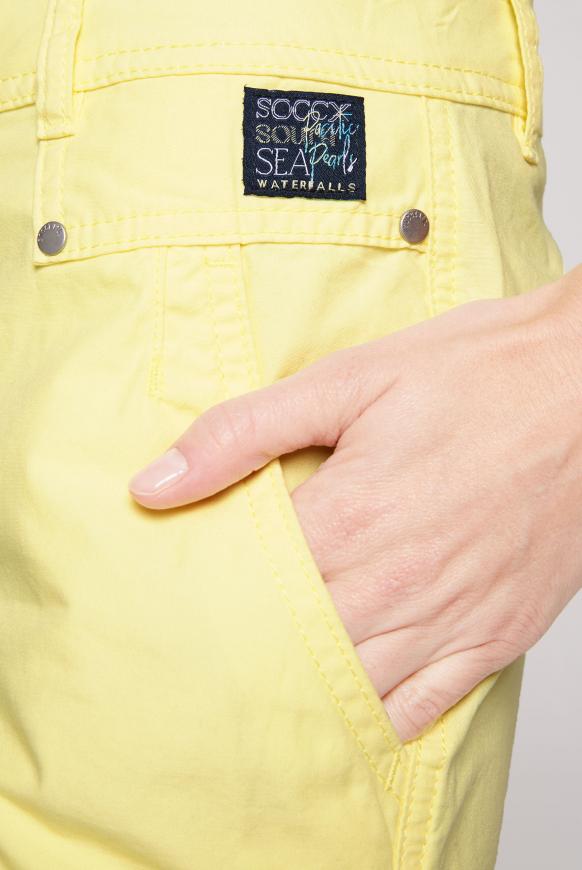 Bermuda-Shorts mit Turn-Up-Saum