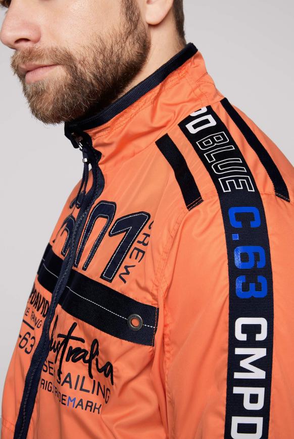 Blouson mit Logo-Tapes und Artworks