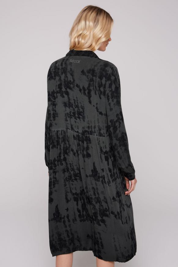 Hemdblusenkleid mit All Over Print