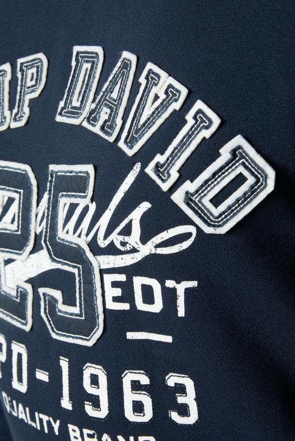 Hoodie mit Artwork im Retro-Style