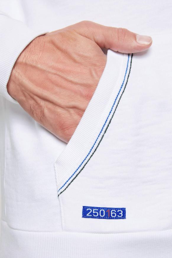 Hoodie mit Logo-Applikationen