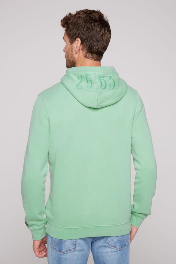 Hoodie mit toniger Logo-Stickerei
