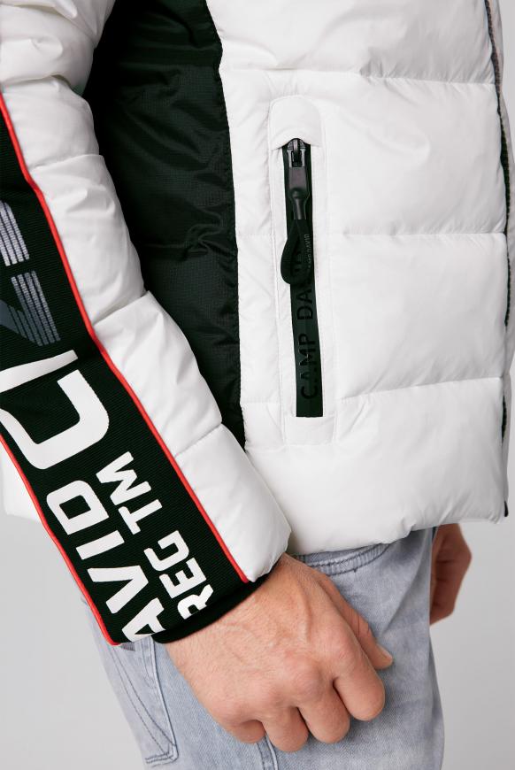 Jacke im Ski-Design mit Logo Artwork