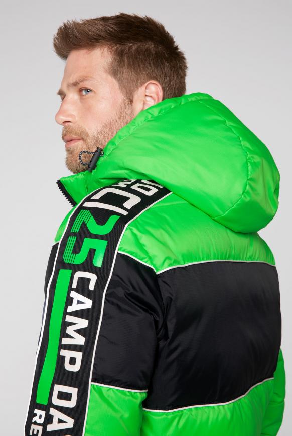 Jacke im Ski-Design mit Logo Artwork