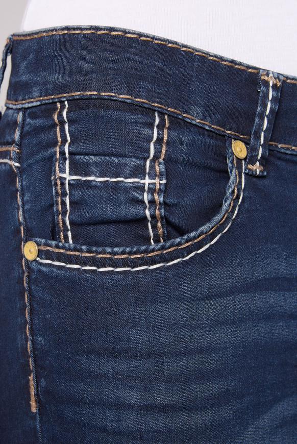 Jeans MI:RA mit Kontrastnähten