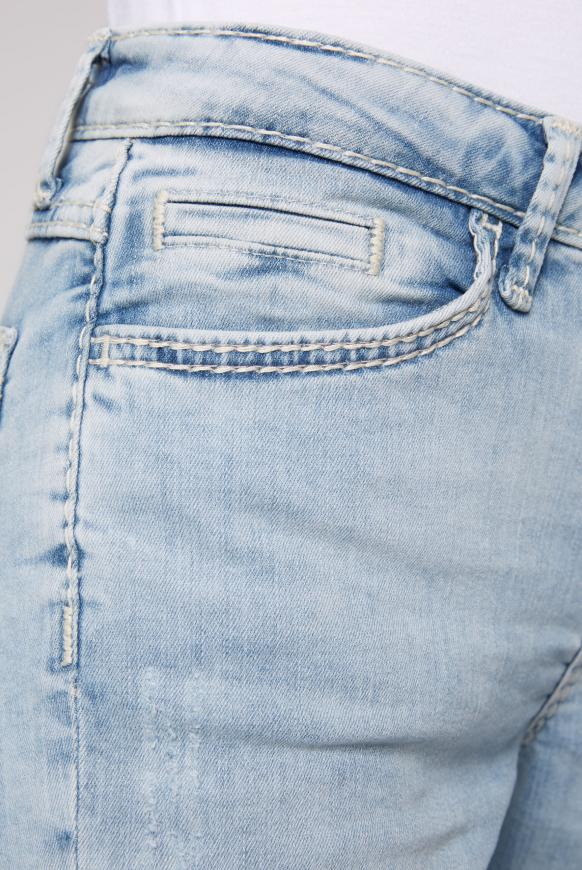 Jeans Shorts RO:MY mit Turn-Up-Saum