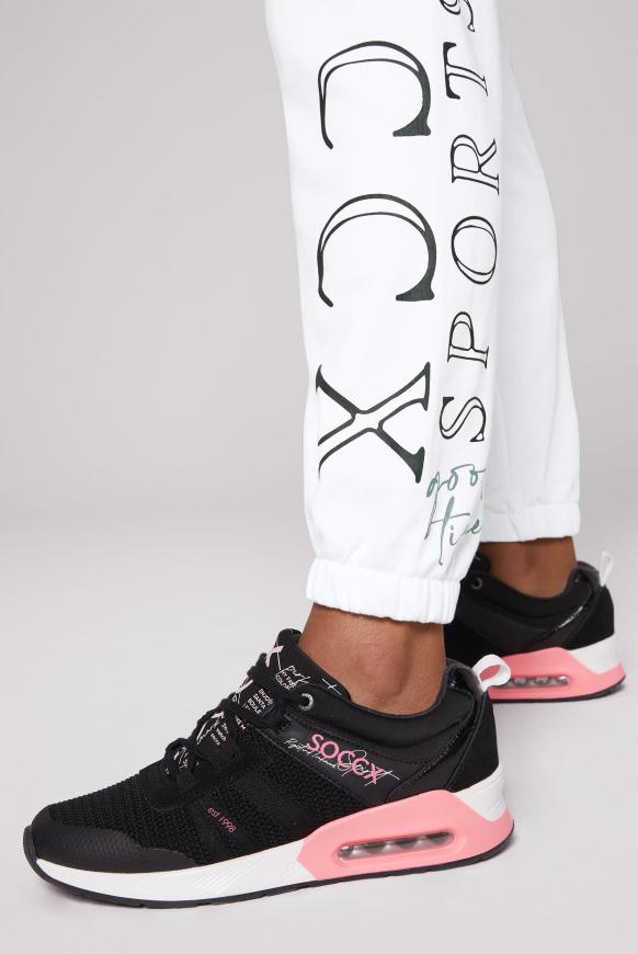 Jogginghose mit Logo Print