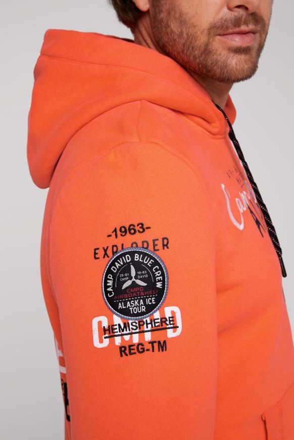 Kapuzensweatshirt mit Logo Artworks