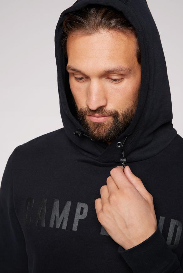 Kapuzensweatshirt mit Logo Rubber Print