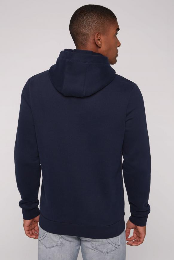 Kapuzensweatshirt mit Logo Rubber Print