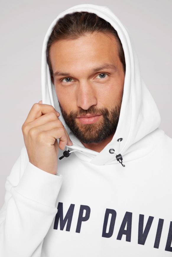 Kapuzensweatshirt mit Logo Rubber Print
