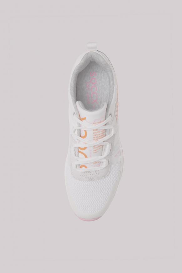 Keil-Sneaker im Strick-Design