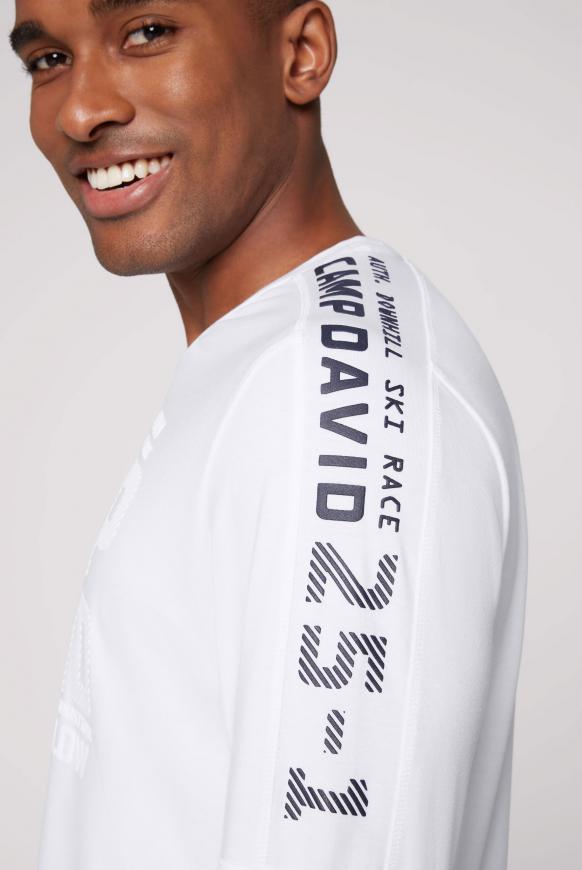 Langarmshirt mit Schulter-Artwork