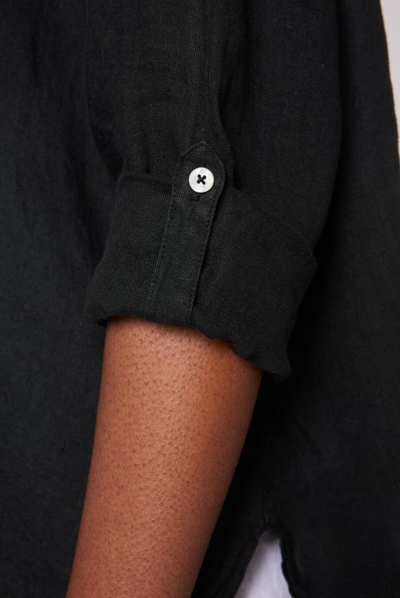 Oversized Bluse aus Leinen