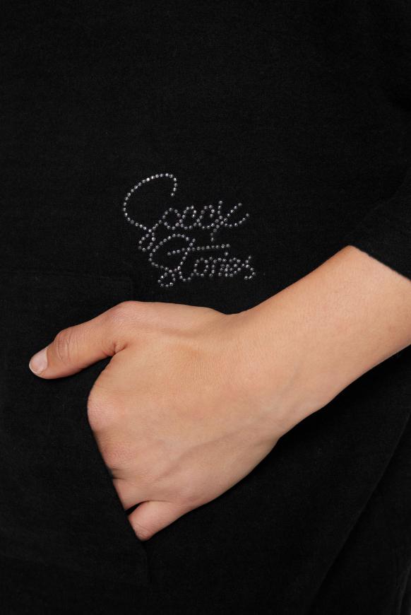 Oversized-Pullover mit Kängurutasche