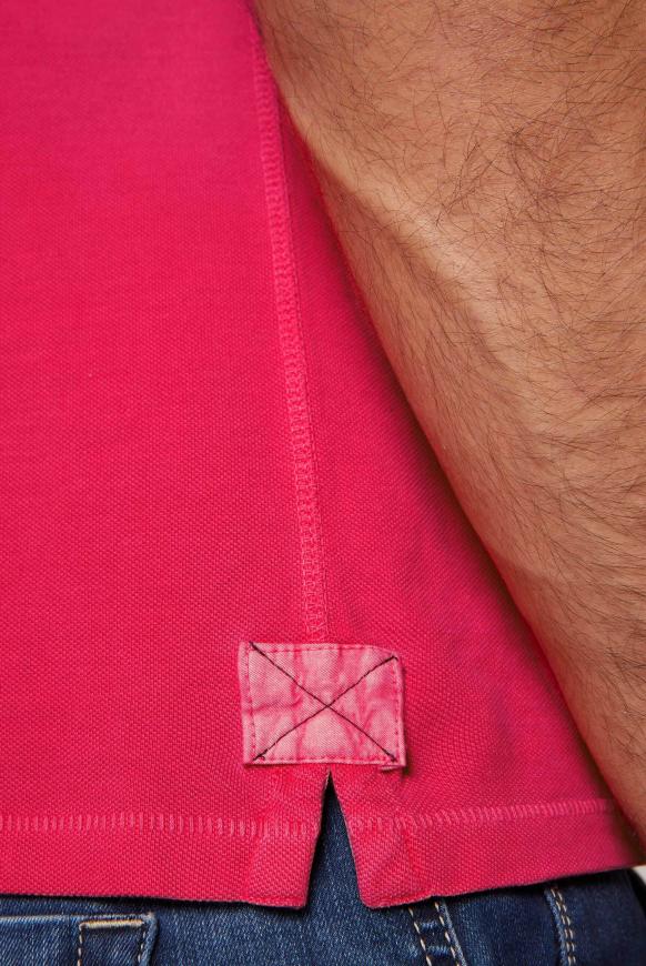 Pikee-Polo mit Schulter-Patch und Artworks