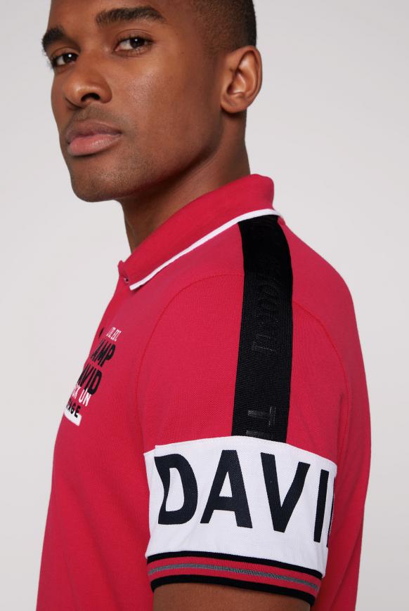 Poloshirt aus Pikee mit Logo-Ärmeln