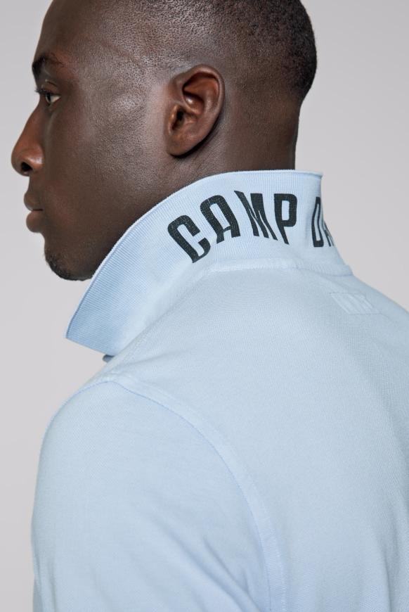 Poloshirt aus Pikee mit Logostick
