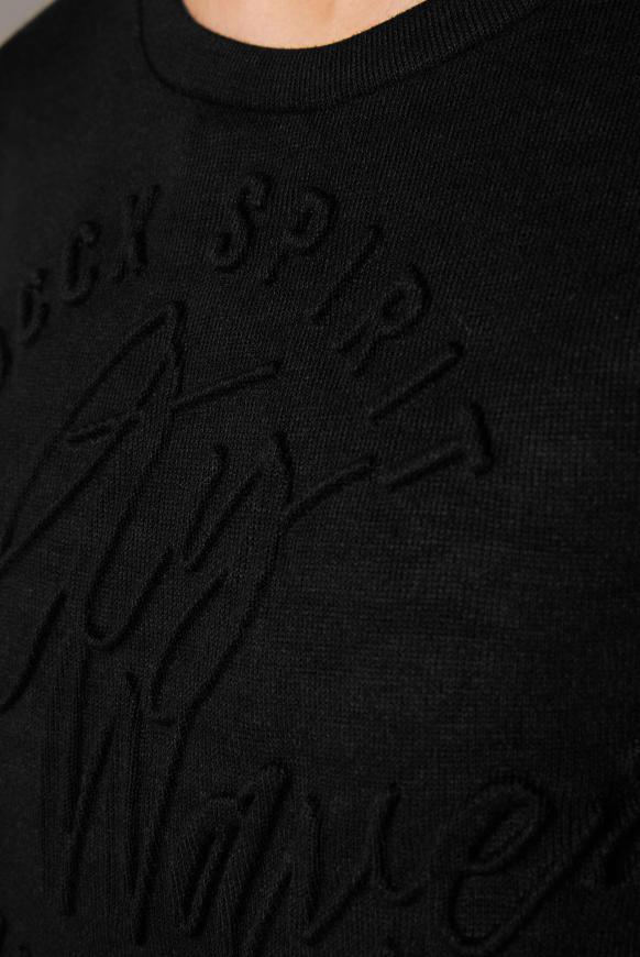 Pullover mit Prägedruck