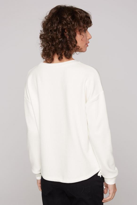 Pullover mit Prägedruck