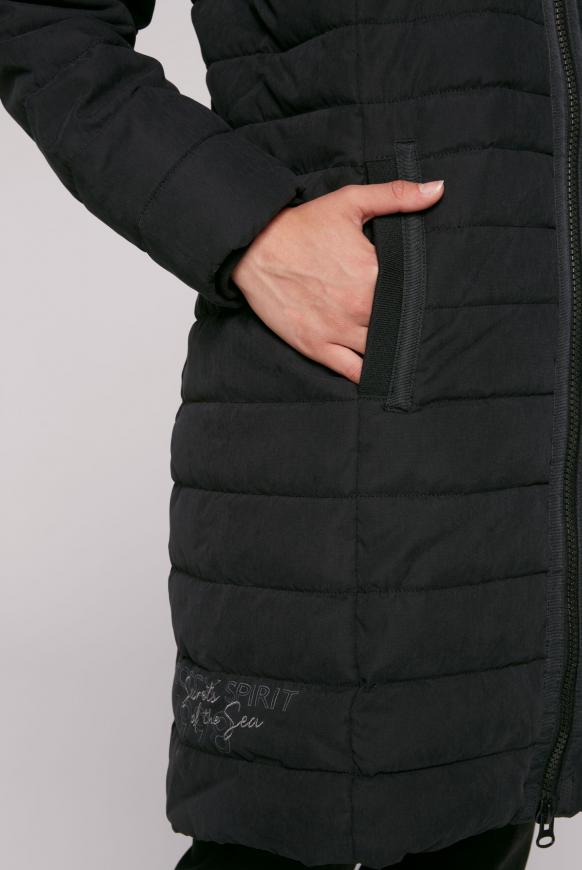 Shaped Parka mit abtrennbarer Kapuze