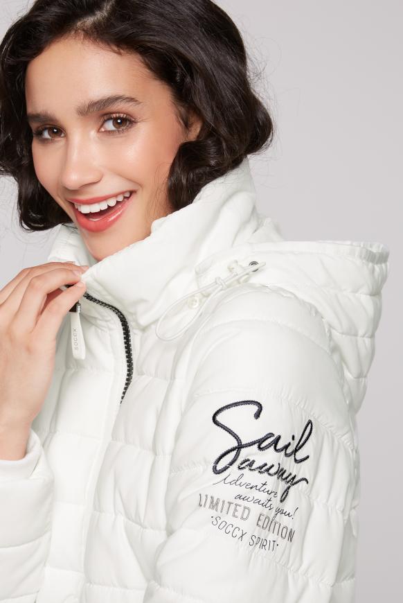Shaped Parka mit abtrennbarer Kapuze