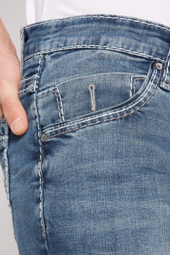 Skater Shorts RO:BI mit Turn-Up-Saum