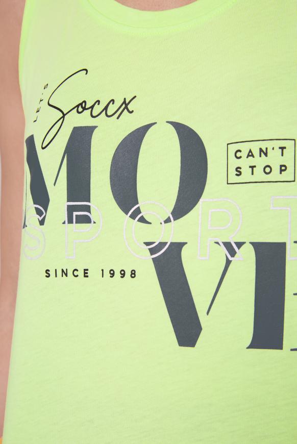 Sport-Top mit Label Prints