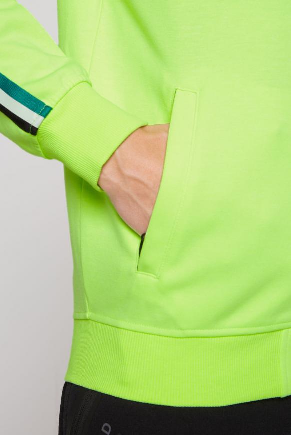 Sweatjacke mit 3D-Gel-Artworks