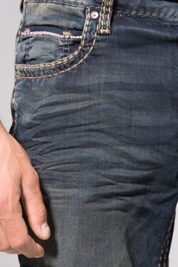 Sweatmaterial im Denim Look Jeans CO:NO