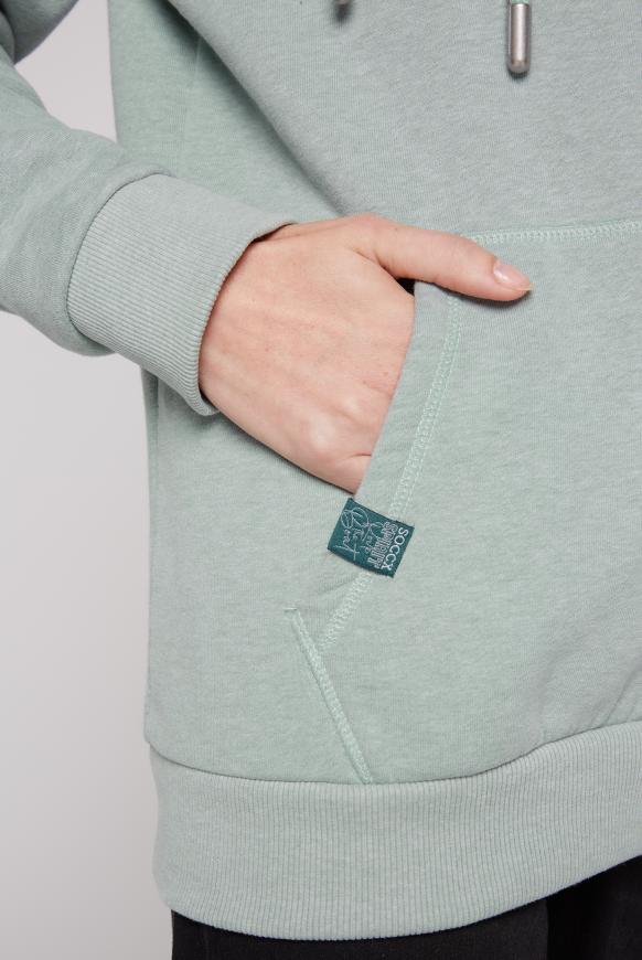 Sweatshirt mit hohem Kragen