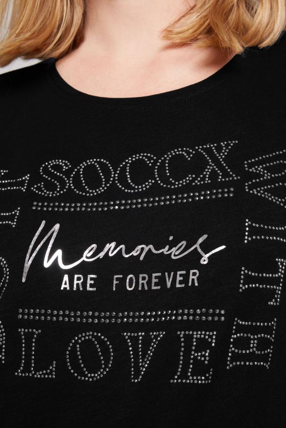 T-Shirt mit Kunstdruck