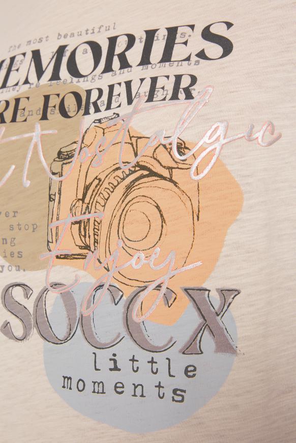 T-Shirt mit Kunstdruck