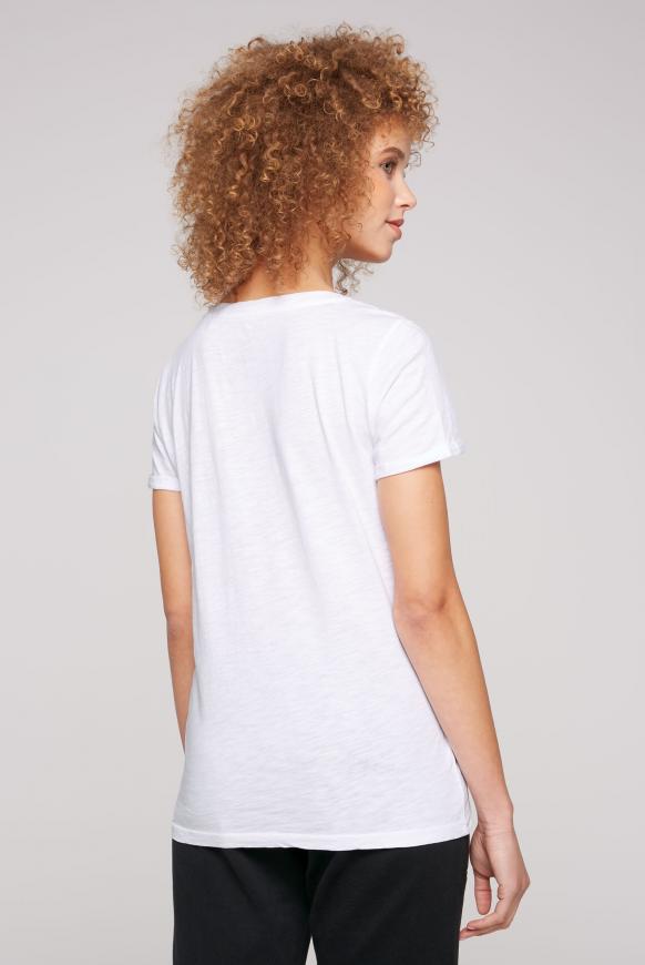 T-Shirt mit Print-Artwork