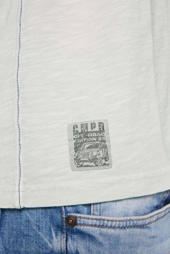 T-Shirt mit Tapes und Rücken-Artwork