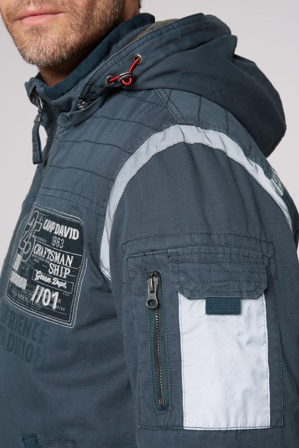 Wattierter Blouson im Worker Style