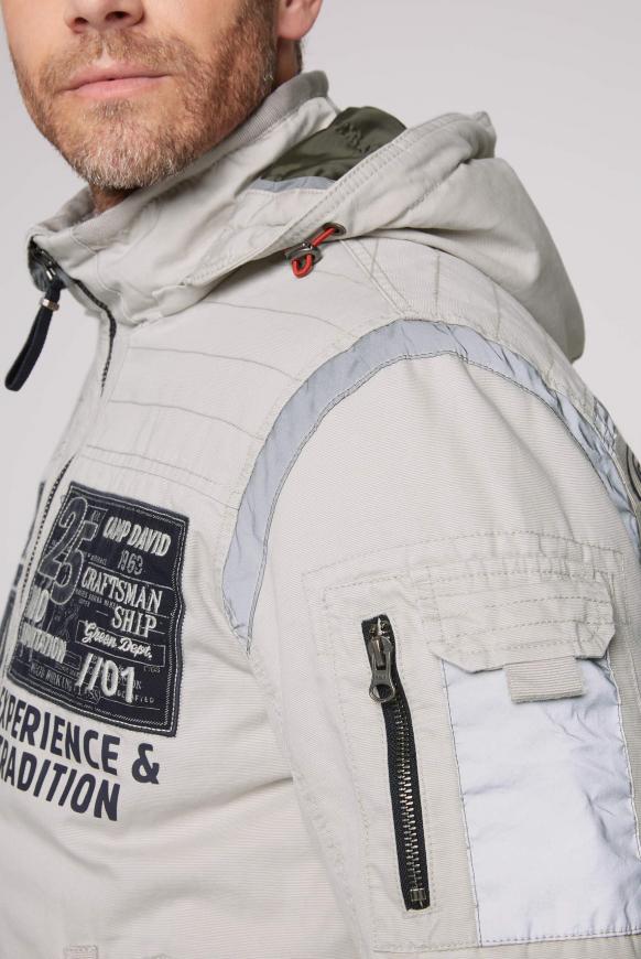 Wattierter Blouson im Worker Style