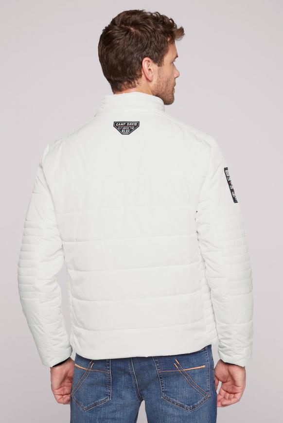 Winterjacke im Biker Look