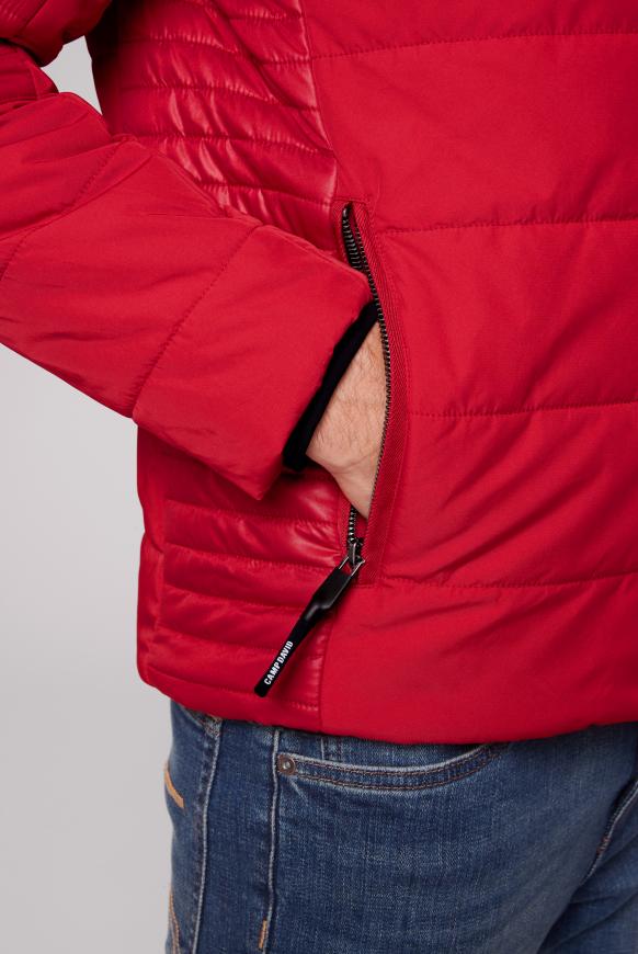 Winterjacke im Biker Look