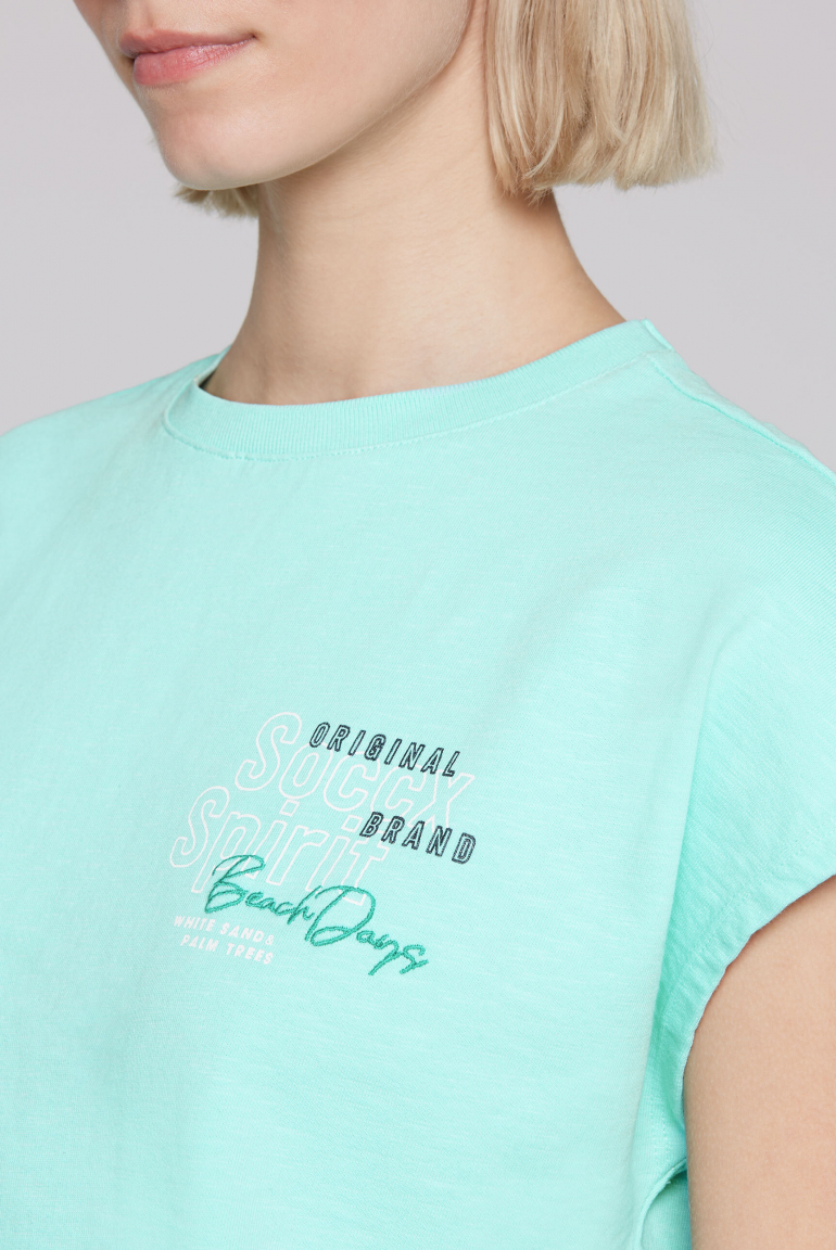 Ärmelloses Sweatshirt mit Rücken-Artwork