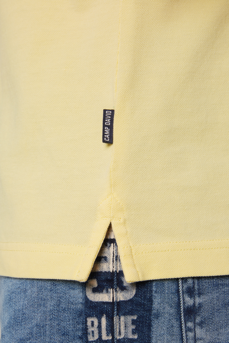 Basic Pikee-Polo mit Trikotkragen