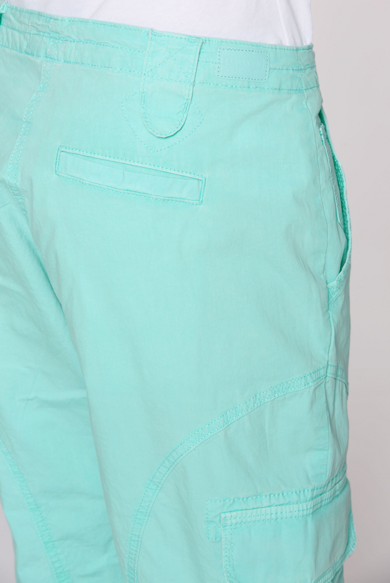 Basic Skater-Shorts mit Beintaschen