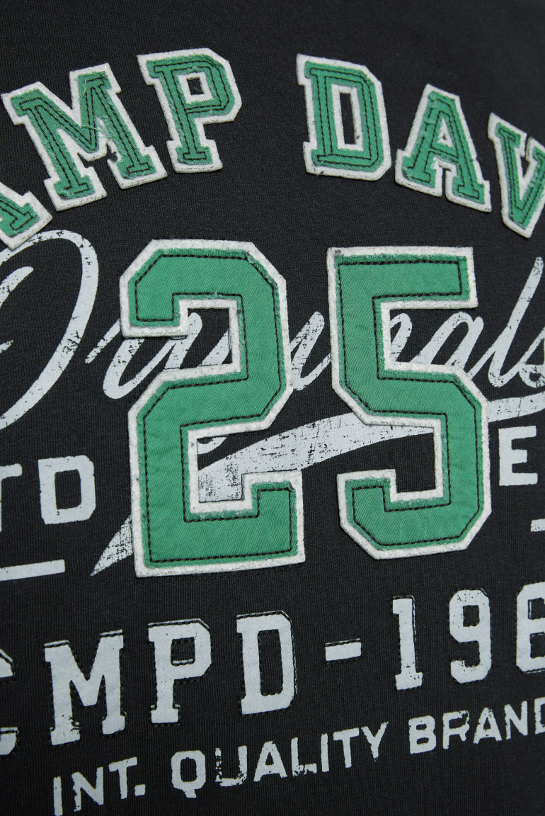 Hoodie mit Artwork im Retro-Style