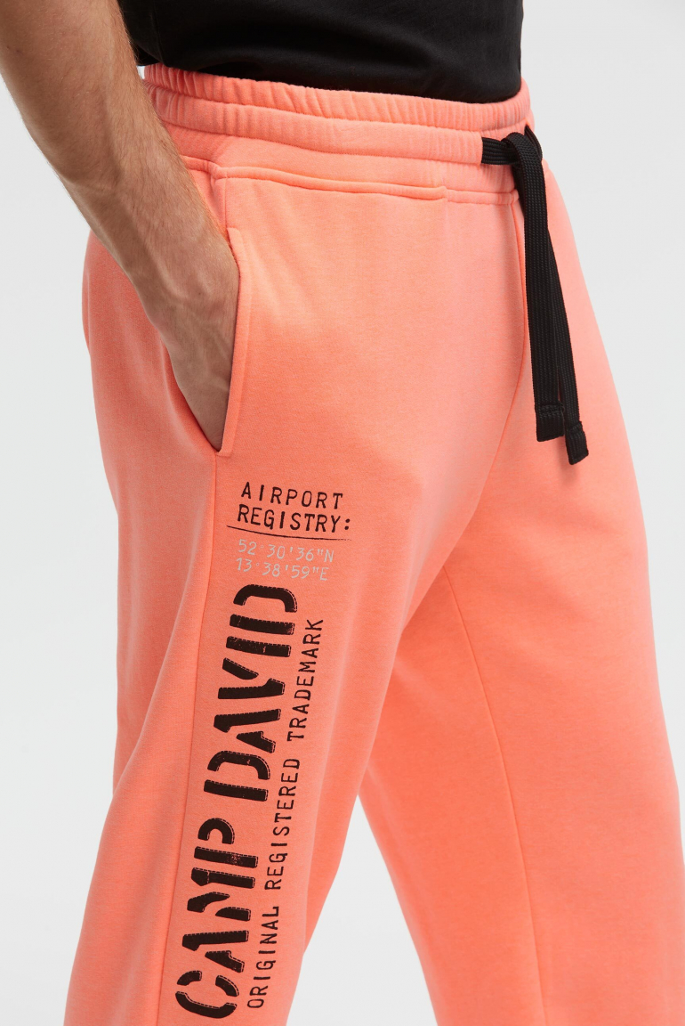 Jogginghose mit Logo Print