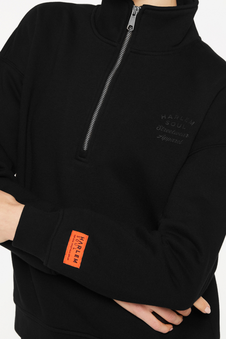 KAY-LA Troyer-Sweatshirt mit Back-Print