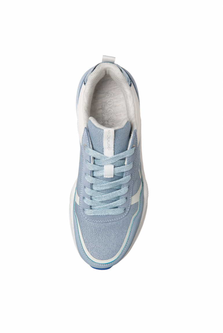 Leichter Sneaker mit Glitter-Design