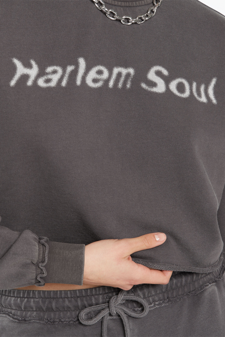 LO-LA Cropped Sweatshirt printed